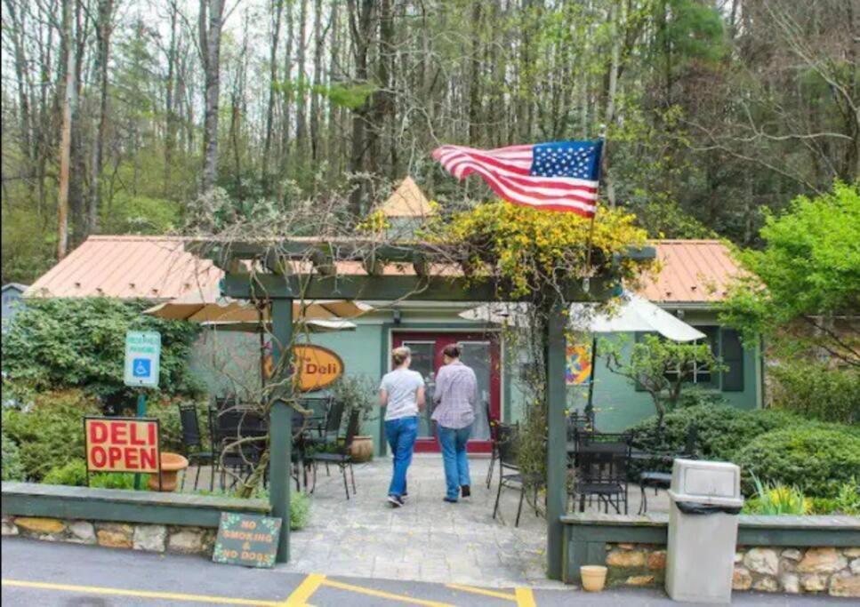 It'S Five O'Clock Here - Cozy Waterfront Cabin With A Hot Tub On The Blue Ridge Parkway! Pet Friendly Fancy Gap Exterior foto